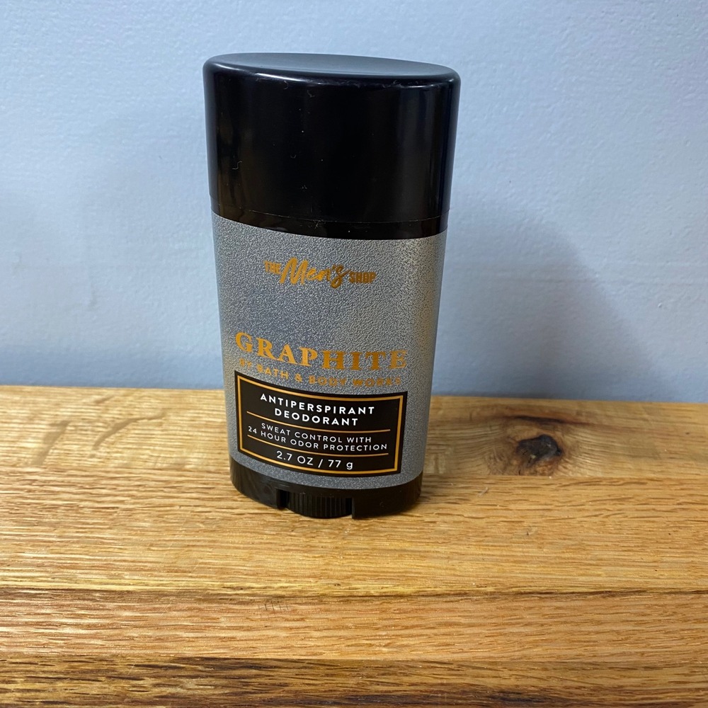Bath & Body Works Graphite Mens Antiperspirant Deodorant 2.7 oz New